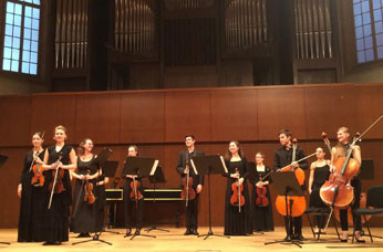 Chamber orchestra of Geneva University of Music